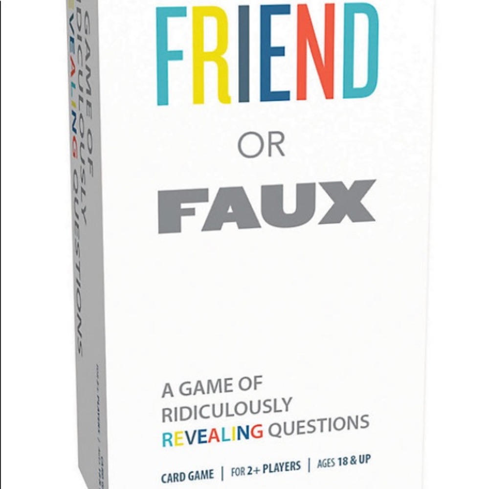 Friend or Faux: A Game of Ridiculously Revealing Questions by Pressman